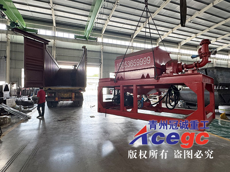 全自动离心选金设备出口