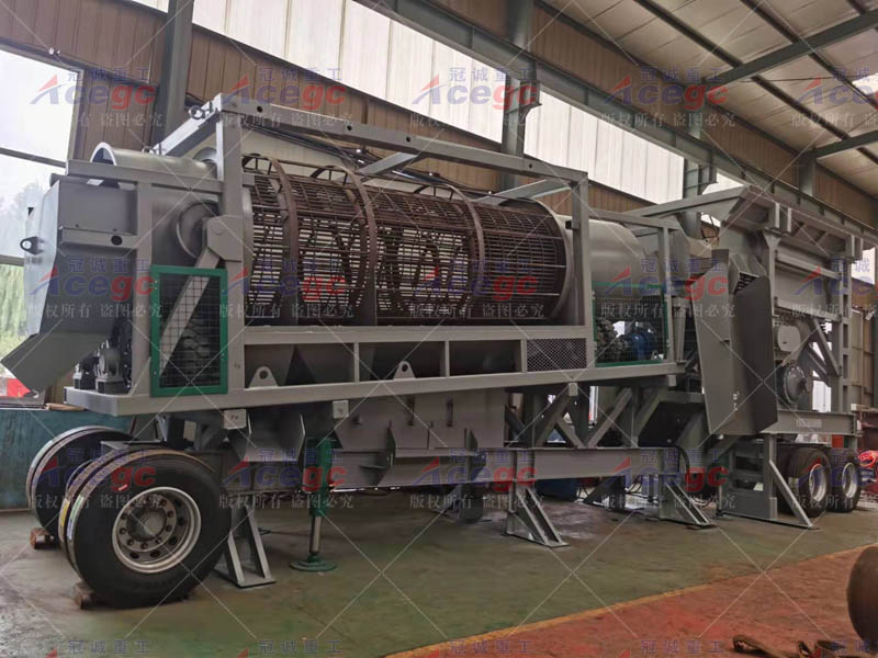 金矿选矿洗选筛洗一体机