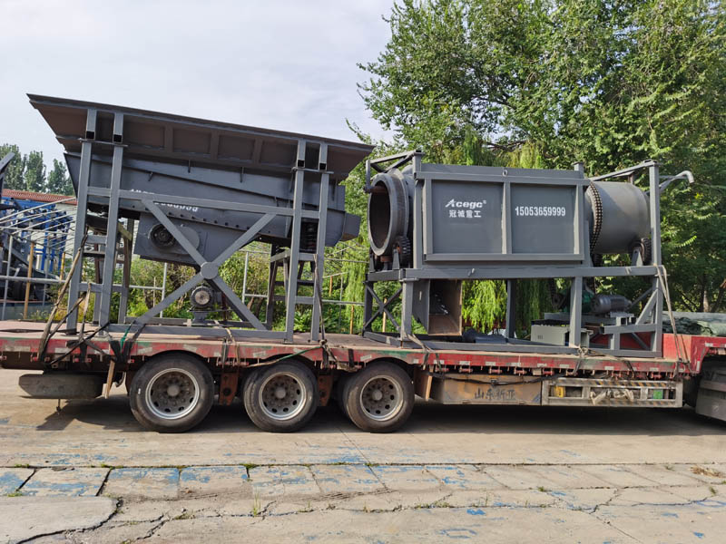 金矿选矿洗选筛洗一体机