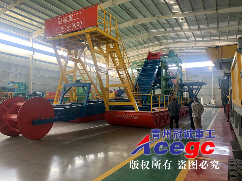 水上挖沙选金设备